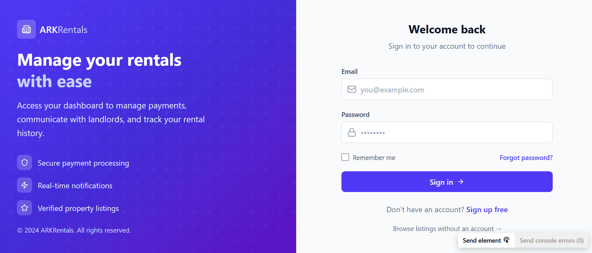 Tenant Payment System